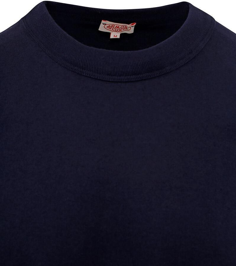 Armor-Lux T-Shirt Navy Blauw Heren - Foto 2
