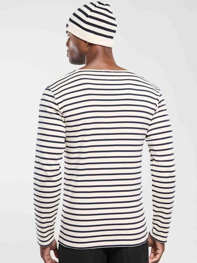 Armor-lux Trui Strepen Off White - Foto 5