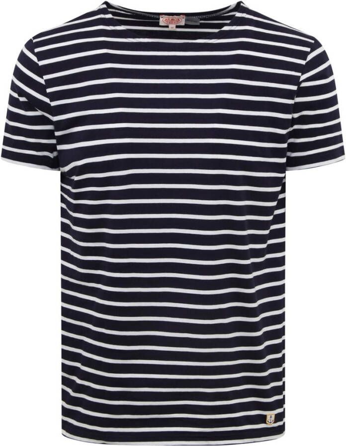 Armor-lux Hoëdic T-Shirt Strepen Navy