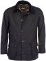 Barbour Ashby Wax Jas Navy - Thumbnail 1