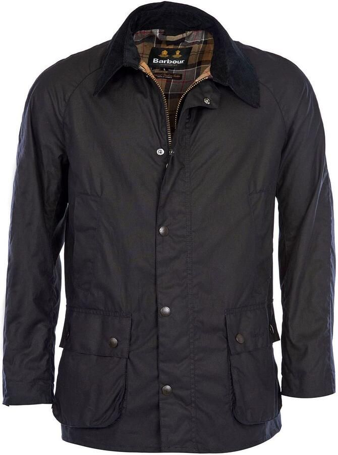 Barbour Ashby Wax Jas Navy