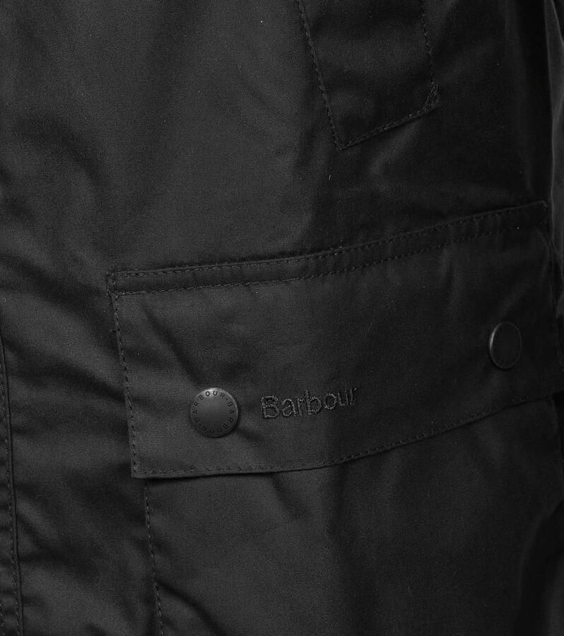 Barbour Ashby Wax Jas Navy - Foto 3