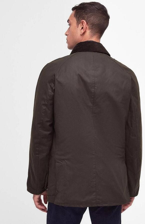 Barbour Groene Katoenen Field Jacket met Ritssluiting en Knoopsluiting Green Heren - Foto 8