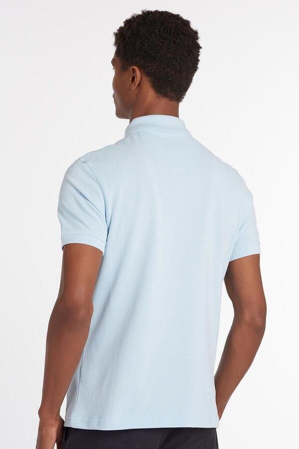 Barbour Basic Pique Polo Lichtblauw - Foto 5