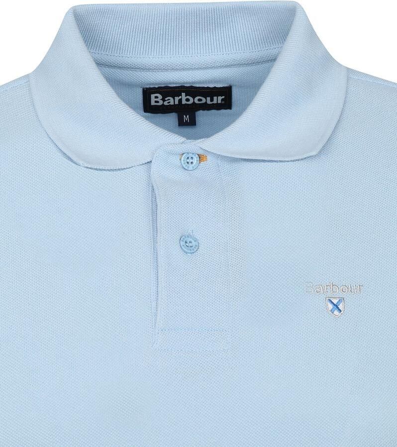 Barbour Basic Pique Polo Lichtblauw - Foto 2