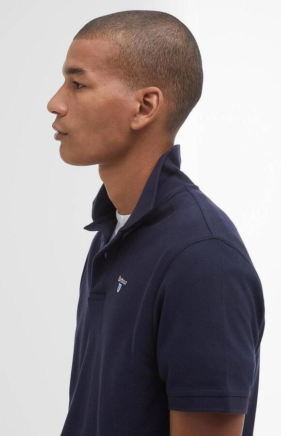 Barbour Sportief katoenen poloshirt met geborduurd logo Blue Heren - Foto 9