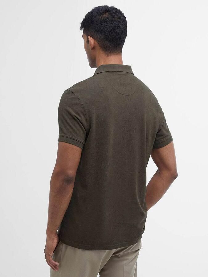 Barbour Basic Polo Legergroen - Foto 4