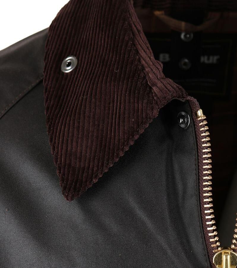 Barbour Beaufort Wax Jas Bruin - Foto 2