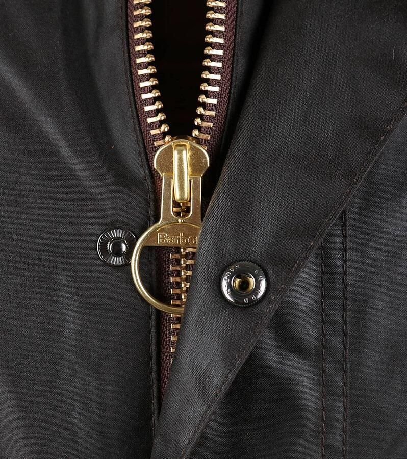 Barbour Beaufort Wax Jas Bruin - Foto 3