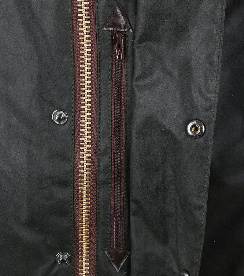 Barbour Beaufort Wax Jacket Stijlvolle en functionele regenjassen Groen Heren - Foto 4