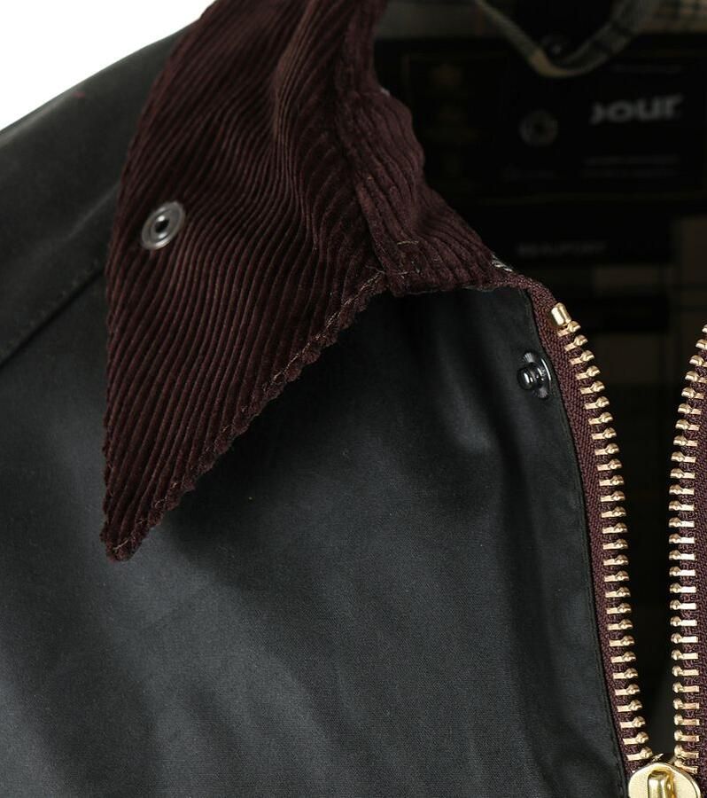 Barbour Beaufort Wax Jacket Stijlvolle en functionele regenjassen Groen Heren - Foto 2