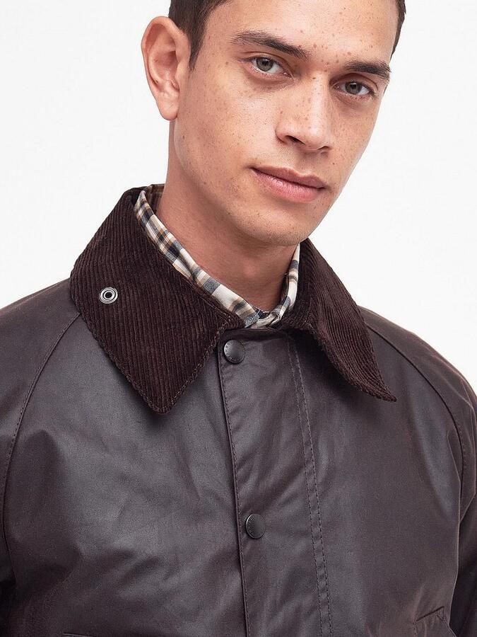 Barbour Bedale Wax Jas Bruin - Foto 2