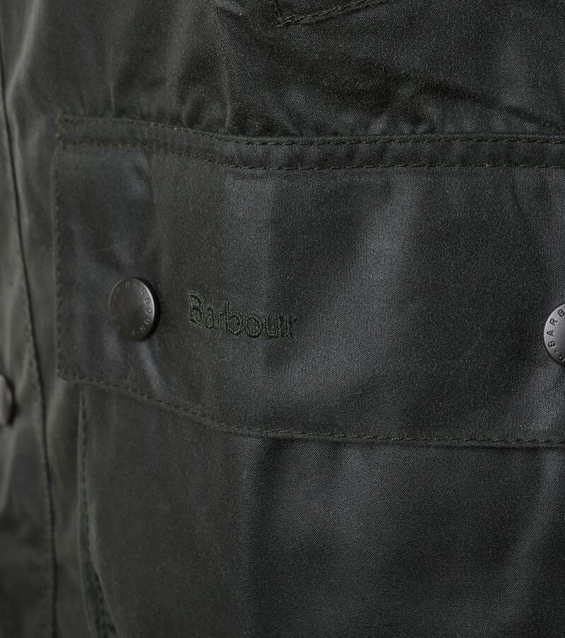Barbour Beaufort Wax Jacket Stijlvolle en functionele regenjassen Groen Heren
