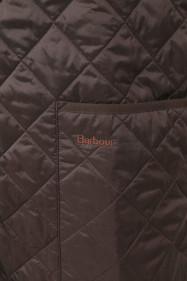 Barbour Rustieke Katoenen Vest Rits Brown Heren