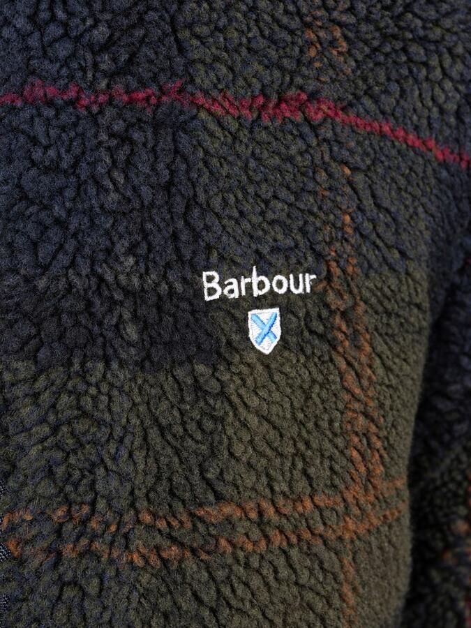 Barbour Fleece Jack Fleecejack met Schotse ruit - Foto 2
