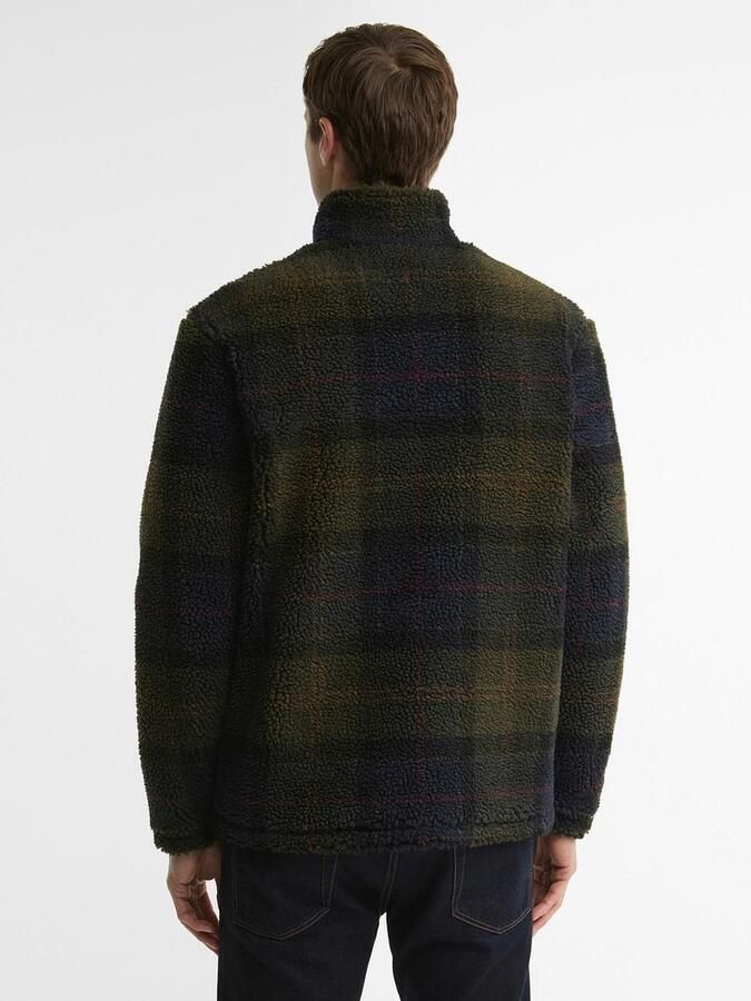 Barbour Fleece Jack Fleecejack met Schotse ruit - Foto 3