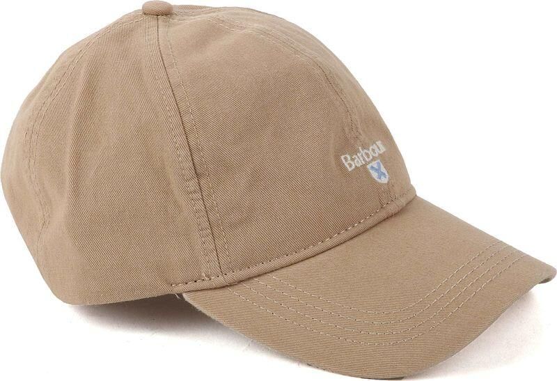 Barbour Contrasterende Logo Pet met Verstelbare Sluiting Beige Heren