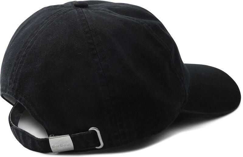 Barbour Stijlvolle Zwarte Pet met Logo Borduursel Zwart Unisex - Foto 6