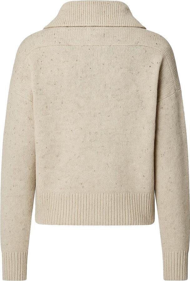 Barbour Damessweater Halfzip Lavensdale Natural - Foto 2