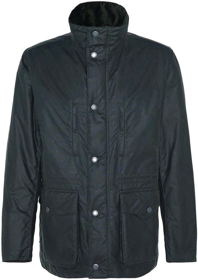 Barbour Trainingsjack Falstone Wax Jas Donkergroen