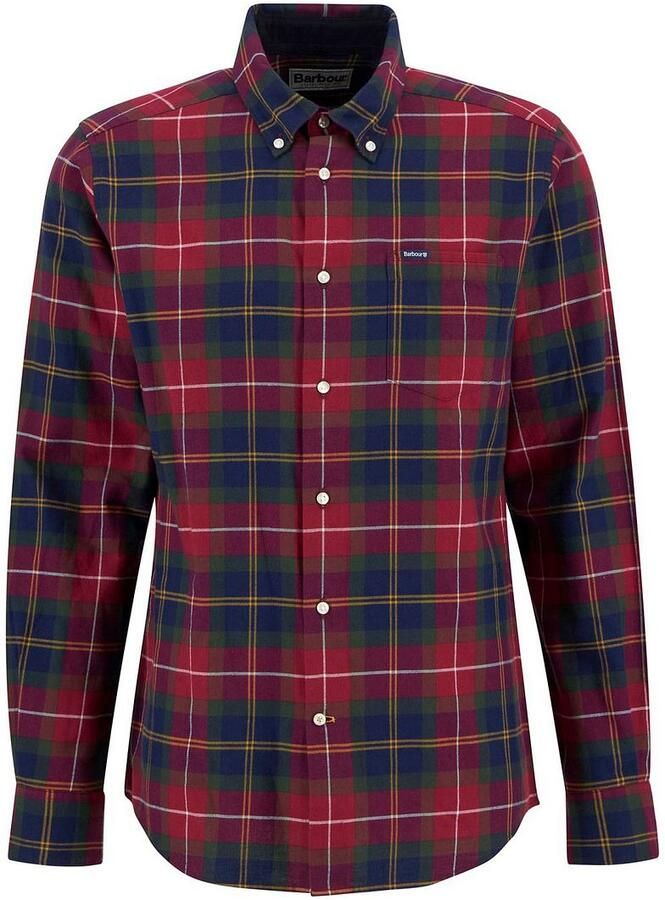Barbour Fortrose Overhemd Tartan Rood