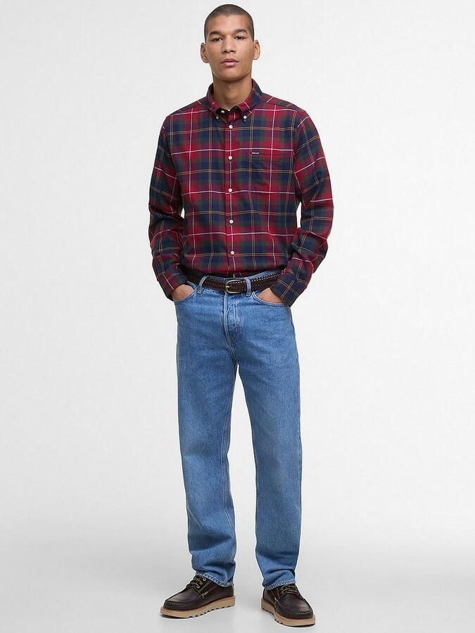 Barbour Fortrose Overhemd Tartan Rood - Foto 2