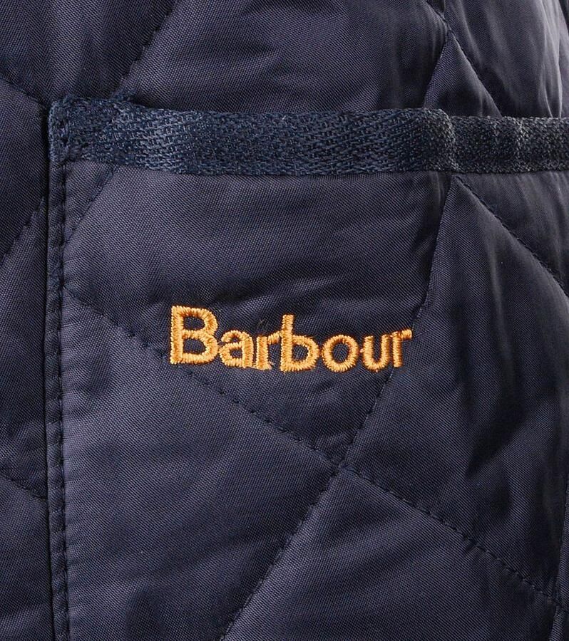 Barbour Moderne gewatteerde jas met geribbelde kraag en drukknoopsluiting Blauw Heren - Foto 2