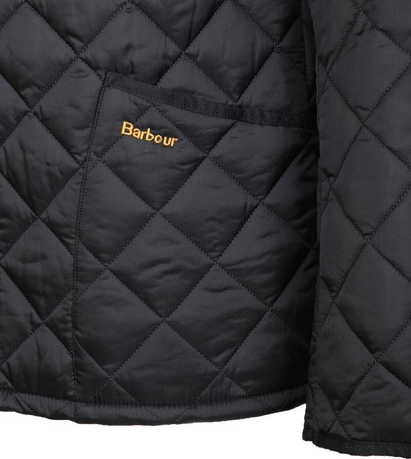 Barbour Zwarte Herenjas met Hoogwaardige Afwerking Zwart Heren - Foto 3