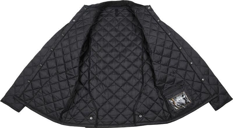 Barbour Zwarte Herenjas met Hoogwaardige Afwerking Zwart Heren - Foto 5