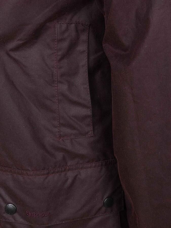 Barbour Icons Waxjas Beaufort Bordeaux - Foto 4