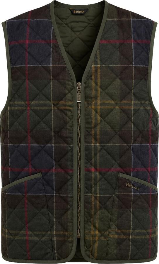 Barbour Icons Zip-In Quilted Liner Classic Tartan - Foto 5