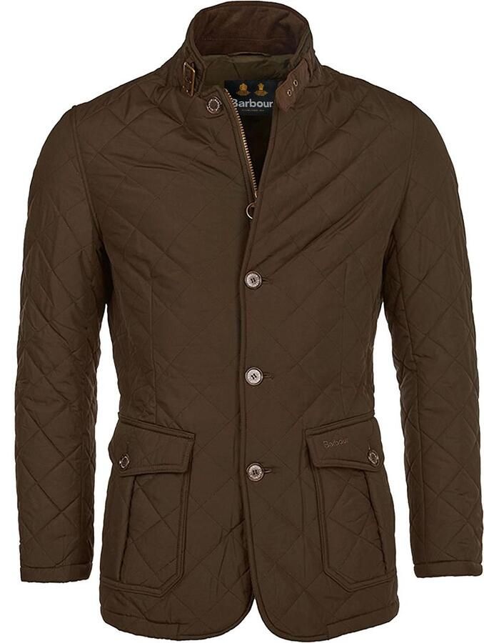 Barbour Jas Quilted Lutz Bruin
