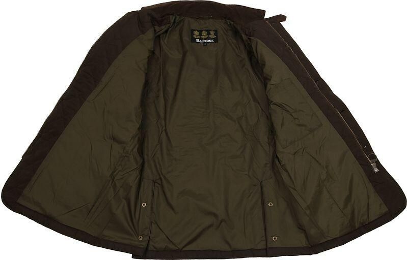Barbour Jas Quilted Lutz Bruin - Foto 5