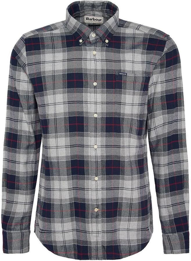 Barbour Kyeloch Overhemd Ruit Blauw Grijs