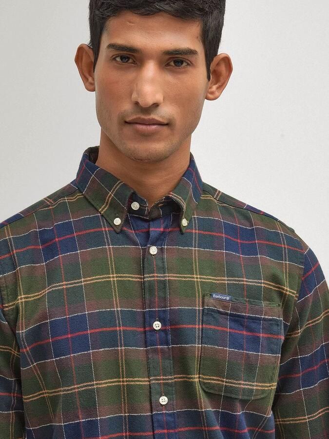 Barbour Slim fit vrijetijdsoverhemd van puur katoen model 'KYELOCH'