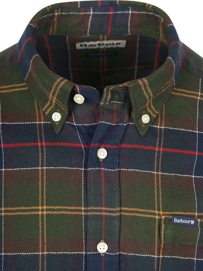 Barbour Slim fit vrijetijdsoverhemd van puur katoen model 'KYELOCH' - Foto 4