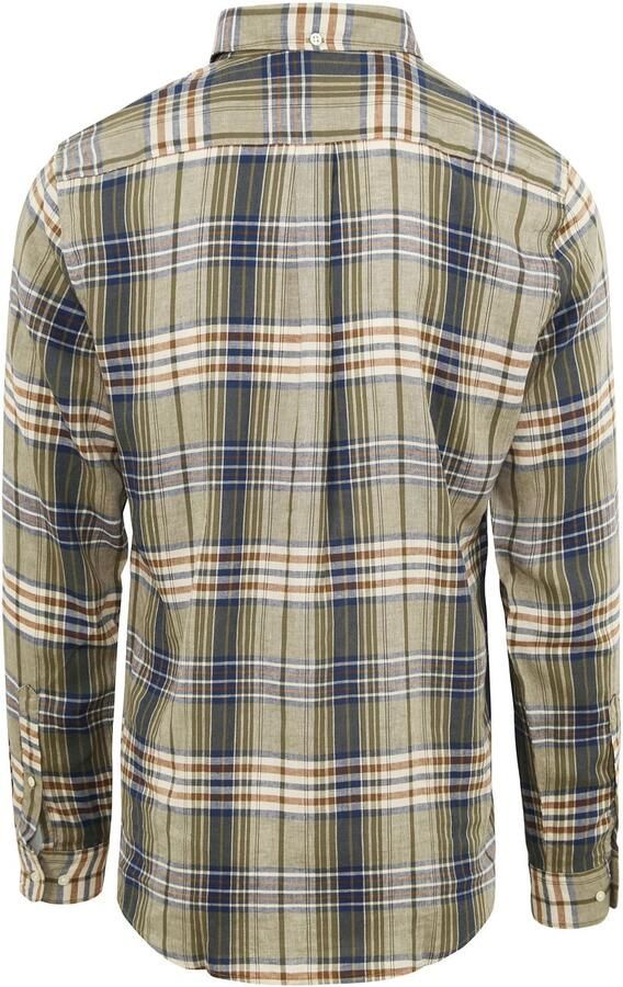 Barbour Groen Geruite Overhemd Groen Heren - Foto 4