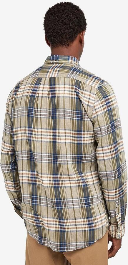 Barbour Groen Geruite Overhemd Groen Heren - Foto 5