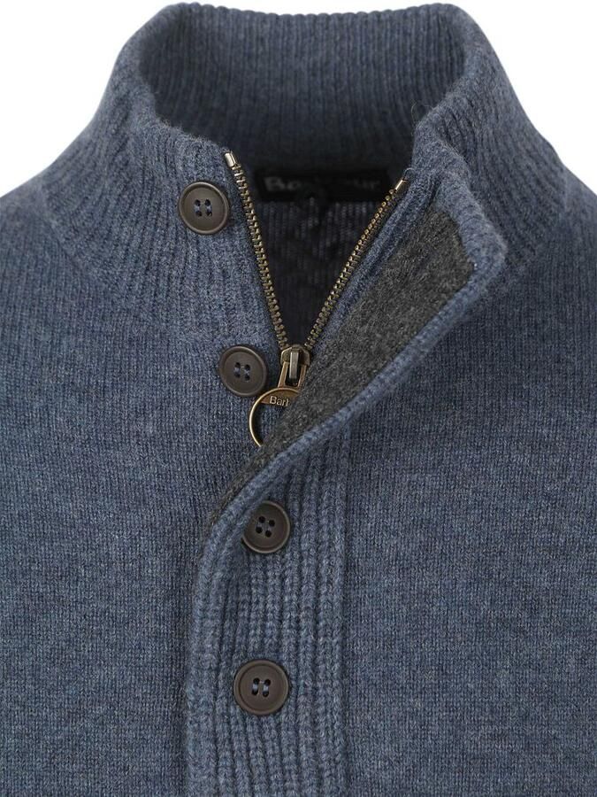 Barbour Mocker Trui Wol Indigo - Foto 5