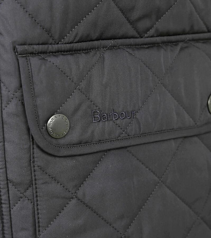 Barbour Regular fit bodywarmer met drukknopen model 'LOWERDALE GILET'