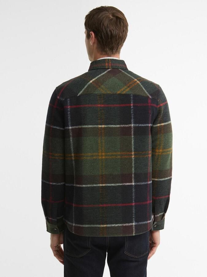 Barbour Overshirt Woodlane Classic Tartan - Foto 3