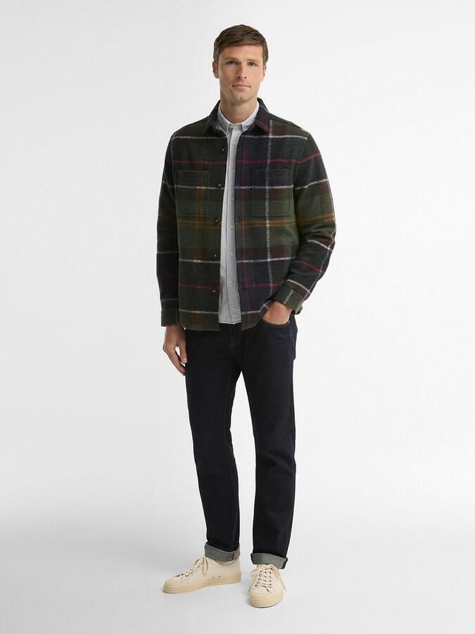 Barbour Overshirt Woodlane Classic Tartan - Foto 4