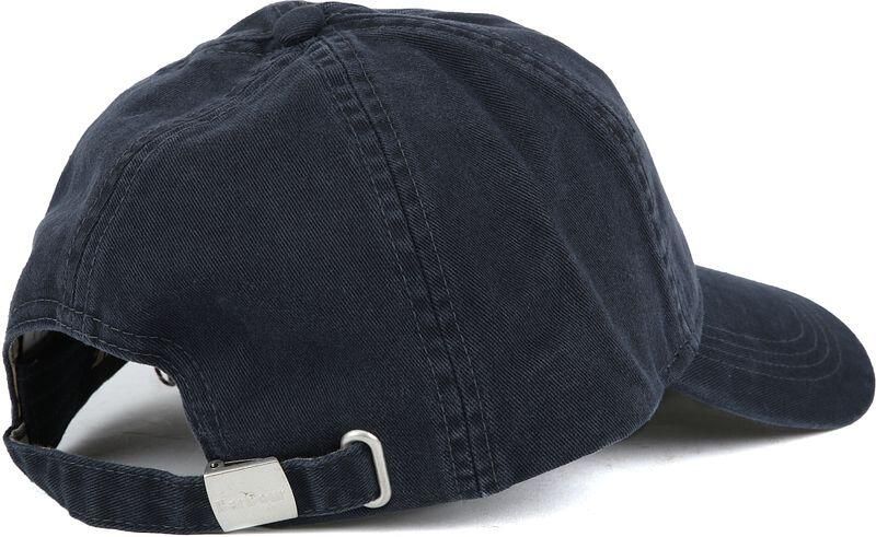 Barbour Stijlvolle Navy Blauwe Katoenen Pet Blauw Heren