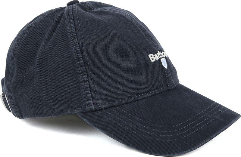 Barbour Baseballpet met labelstitching model 'CASCADE'