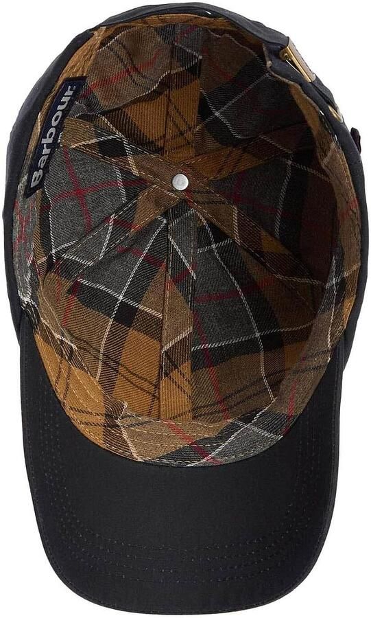 Barbour Stijlvolle Navy Blauwe Katoenen Pet Blauw Heren - Foto 3