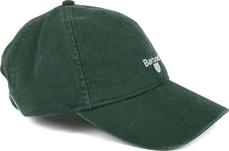 Barbour Racing Green Katoenen Zonneklep Hoed Green Heren