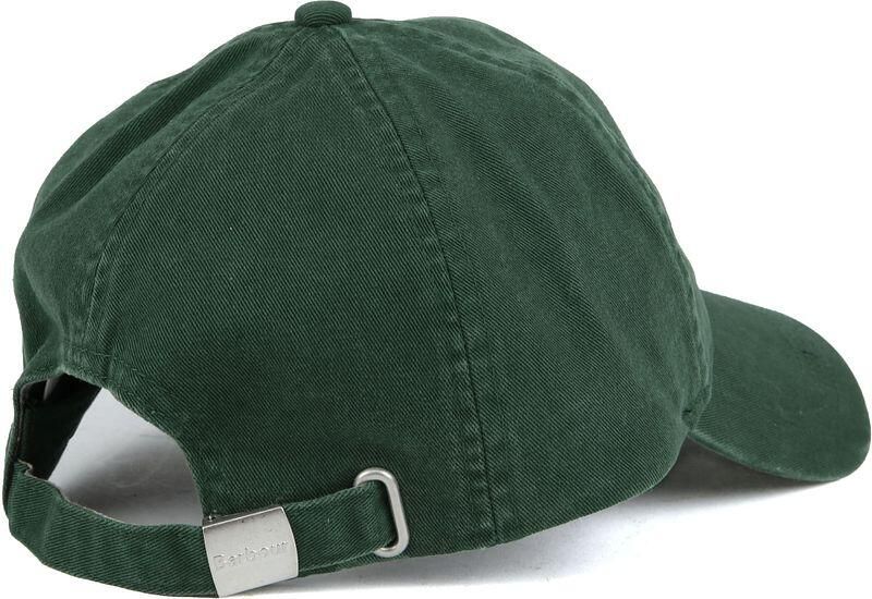 Barbour Racing Green Katoenen Zonneklep Hoed Green Heren - Foto 2