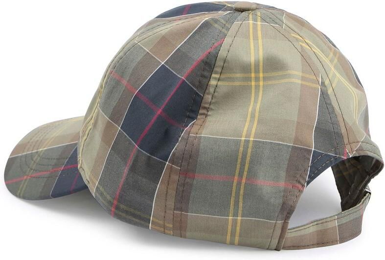 Barbour Baseballpet met labelstitching model 'Tartan' - Foto 2