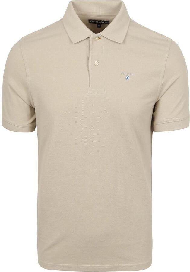Barbour Pique Polo Beige