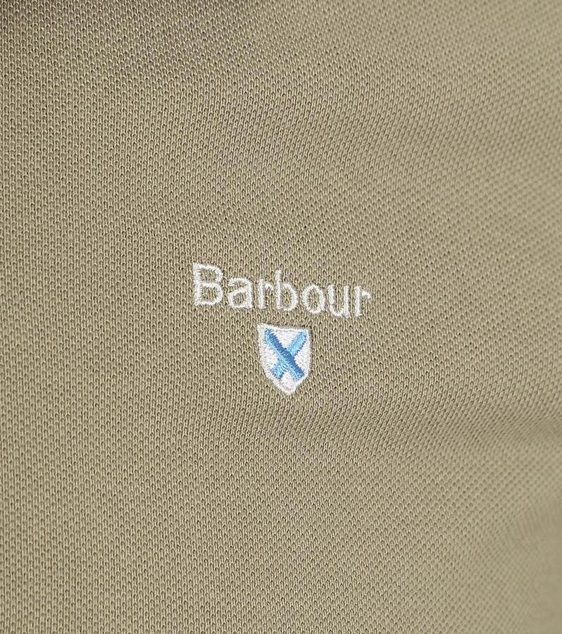 Barbour Pique Polo Dusty Groen - Foto 2